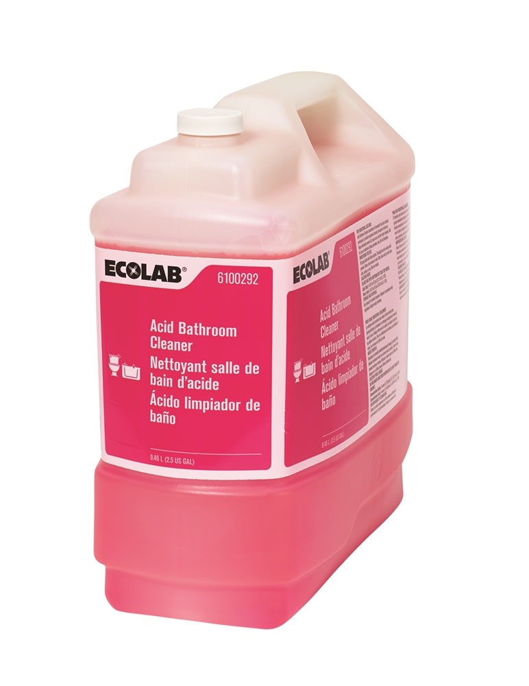 GuestSupply US | Ecolab® Acid Bathroom Cleaner, 2.5 Gallon, #6100292